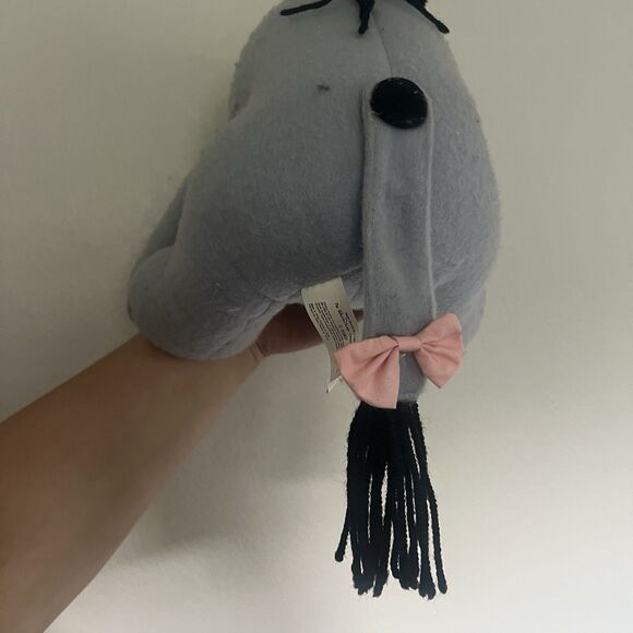 Vintage Eeyore Classic Winnie Pooh Plush The Disney Store Felt Fleece 90s - Picture 4 of 5